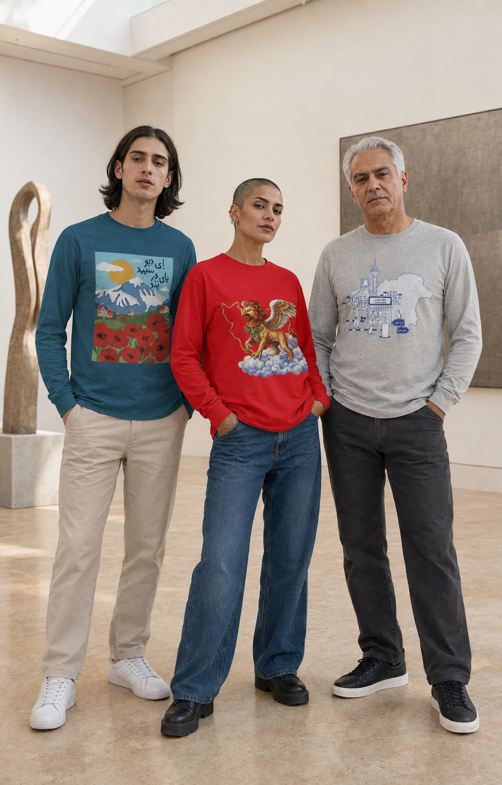 Long Sleeve T-shirts - تیشرت های آستین بلند